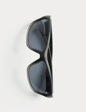 Kids' Sporty Ombré Sunglasses (S-L) Black Mix male - M&S - FashionsVida