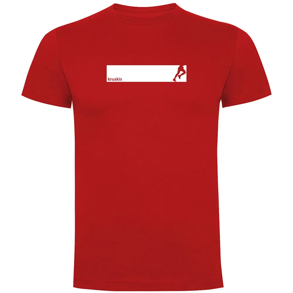 Maglietta A Maniche Corte Run Frame Red 3XL - Kruskis - FashionsVida