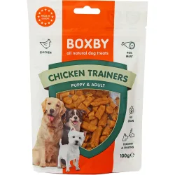 Snack para perros cachorros y adultos Chicken Trainers pollo 100 g