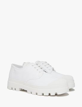 Prada Baskets en gabardine de nylon