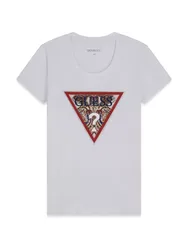 SS CN PAISLEY TRIANGLE TEE female