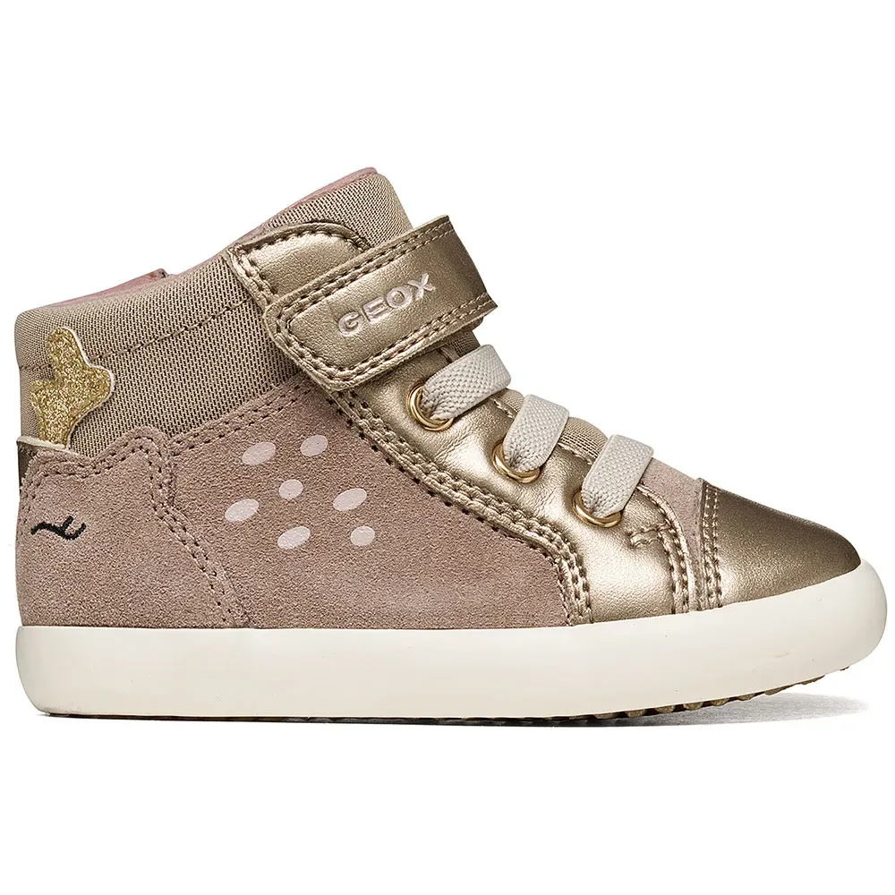 Sneaker Gisli A Dark Beige EU 25 - Geox - FashionsVida