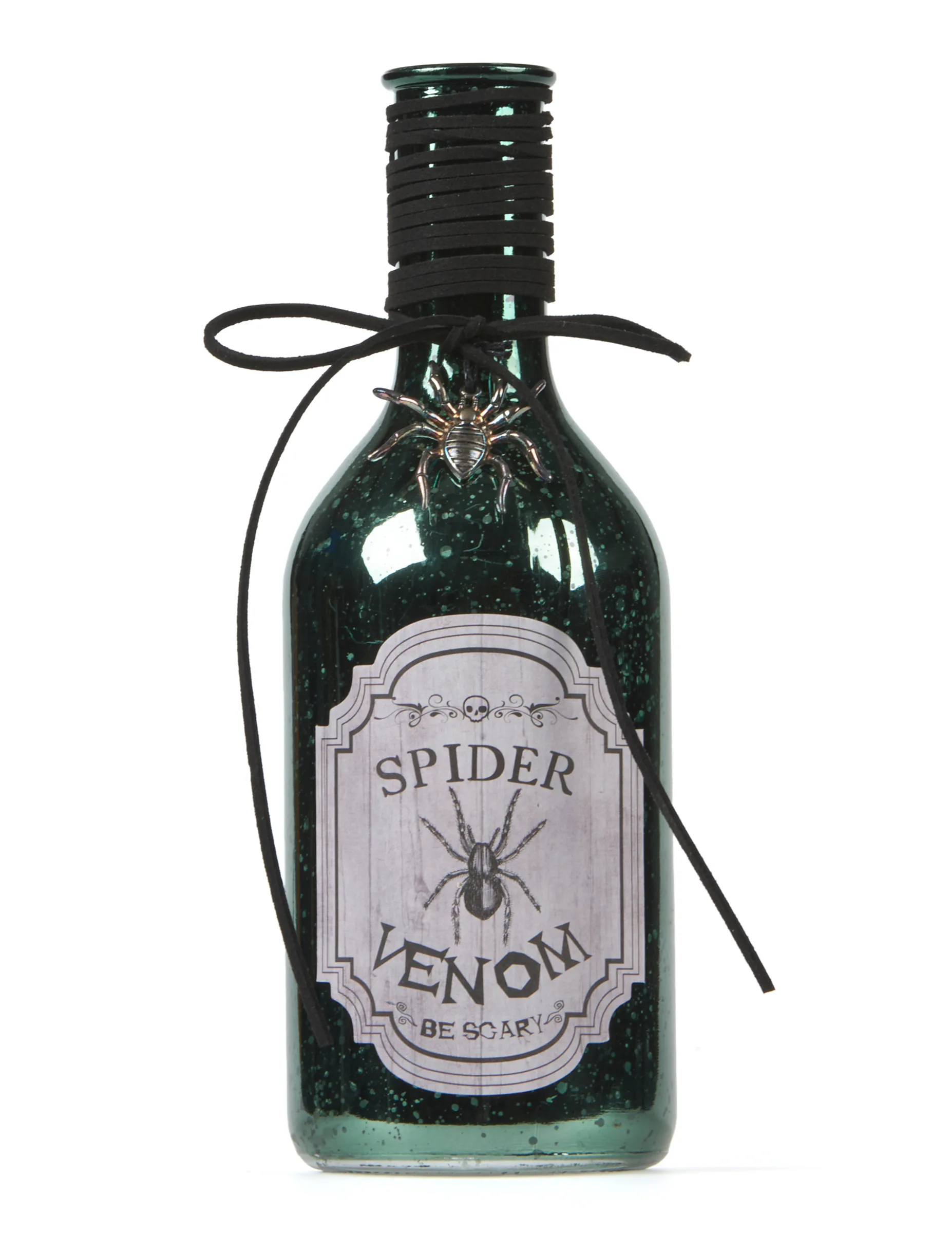 Spinnengift-Phiole Halloween-Partydeko grün 22 cm - CHAKS - FashionsVida