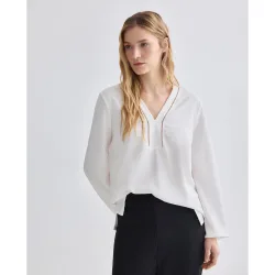 Camiseta de mujer Amplio Tejido Bomba