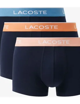 Pack de 3 Calzoncillos de hombre de algodón elástico - Lacoste - FashionsVida
