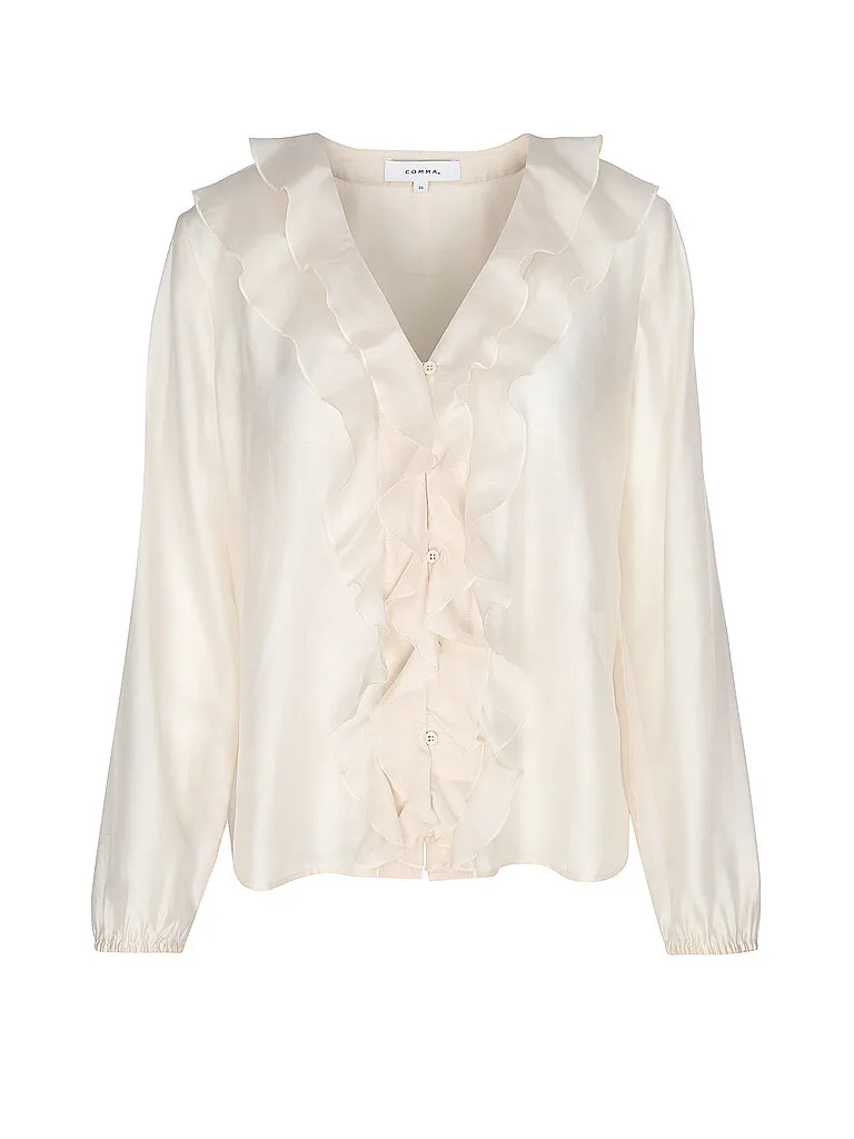 COMMA Bluse creme 40 damen - Comma - FashionsVida