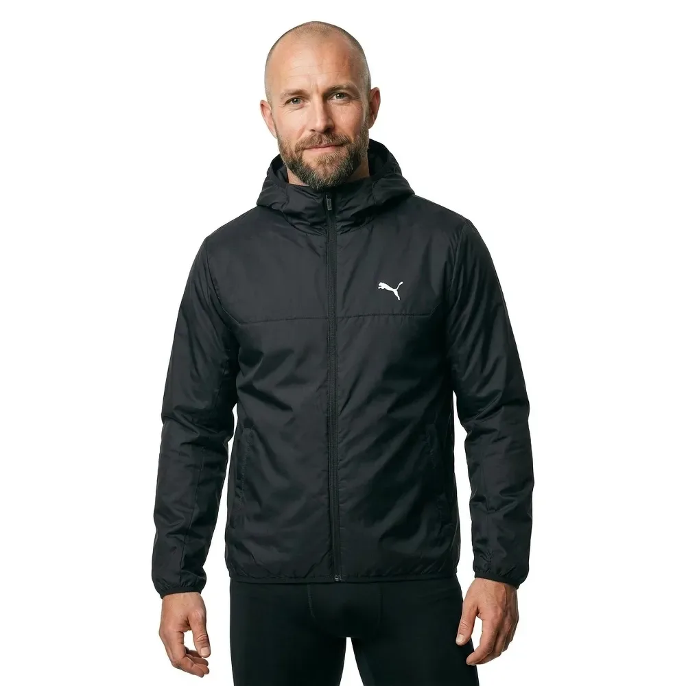 Giacca Ess Light PUMA Black L - Puma - FashionsVida