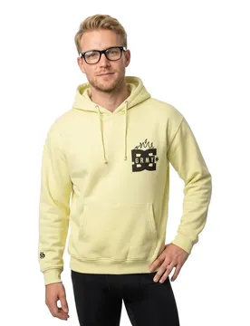 Sweat à Capuche The Swarm Dc Shoes X Boxy Lime S Homme