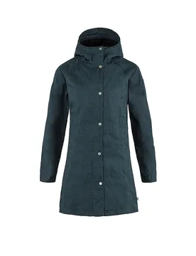 Parka invernale da donna Karla Hydratic con cappuccio blu XS - Fjällräven - FashionsVida