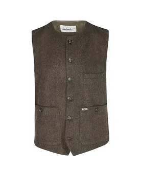 Gilet tradizionale oliva 56 - LUIS TRENKER - FashionsVida