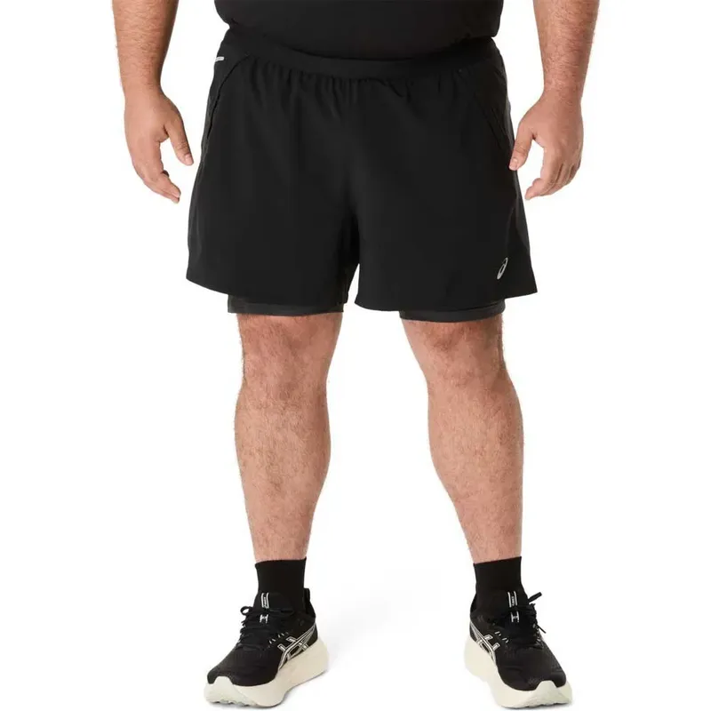 Pantaloni Corti Road 5´´ Performance Black / Graphite Grey S