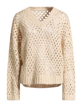 Pullover Mujer Beige 3XL,L,M,XL,XXL Mujer
