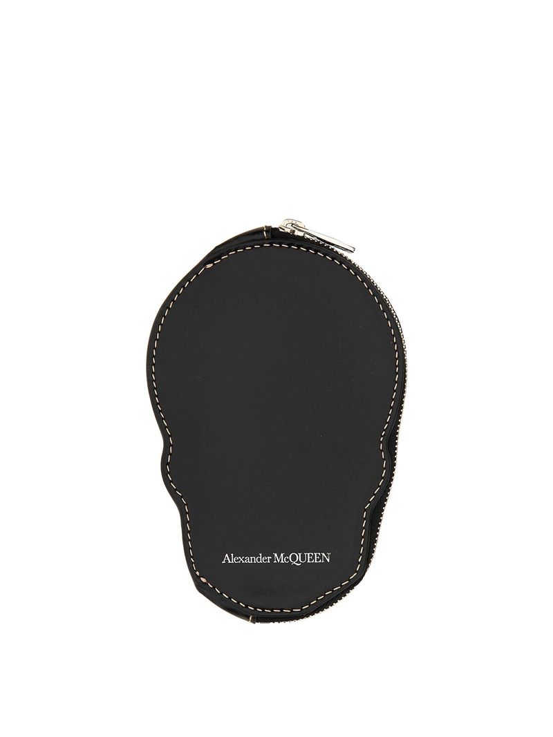 Porta carte con teschio
