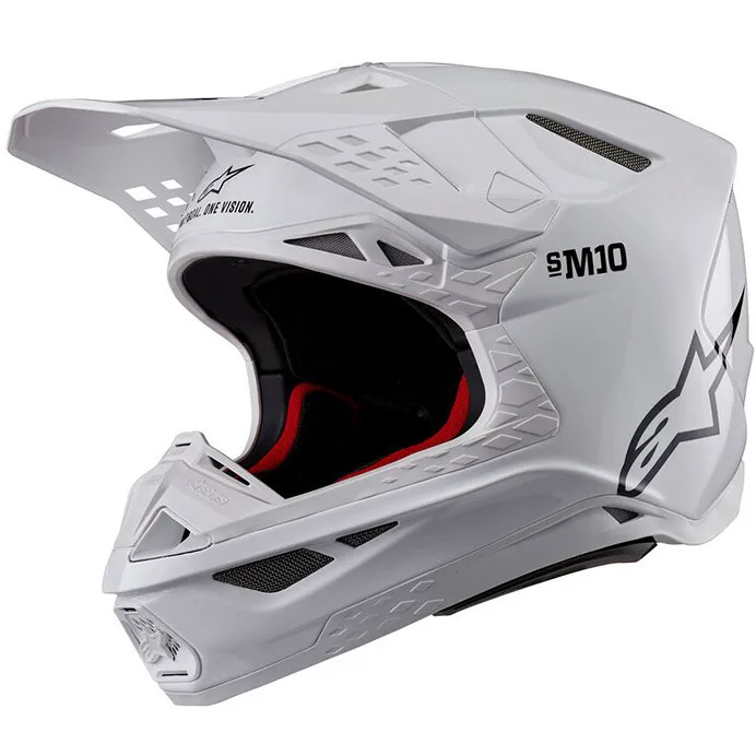 Casco Moto Cross Enduro SUPERTECH S-M10 SOLID 22 taglia XS - Alpinestars - FashionsVida