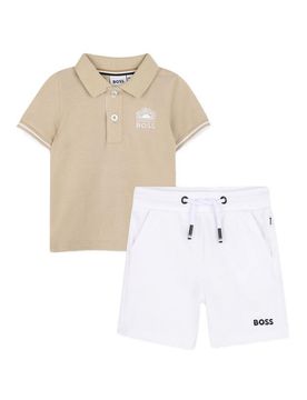Hugo Boss Completo Polo E Bermuda