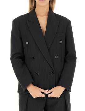 VICOLO Blazer con strass NERO S