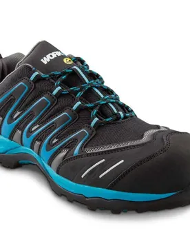 Chaussures De Sécurité Trail Esd Black / Blue EU 43