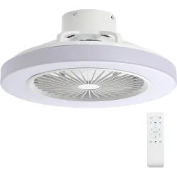 Ventilador de Techo Plafón con Luz Ø 50 cm 48W ST-CF2401