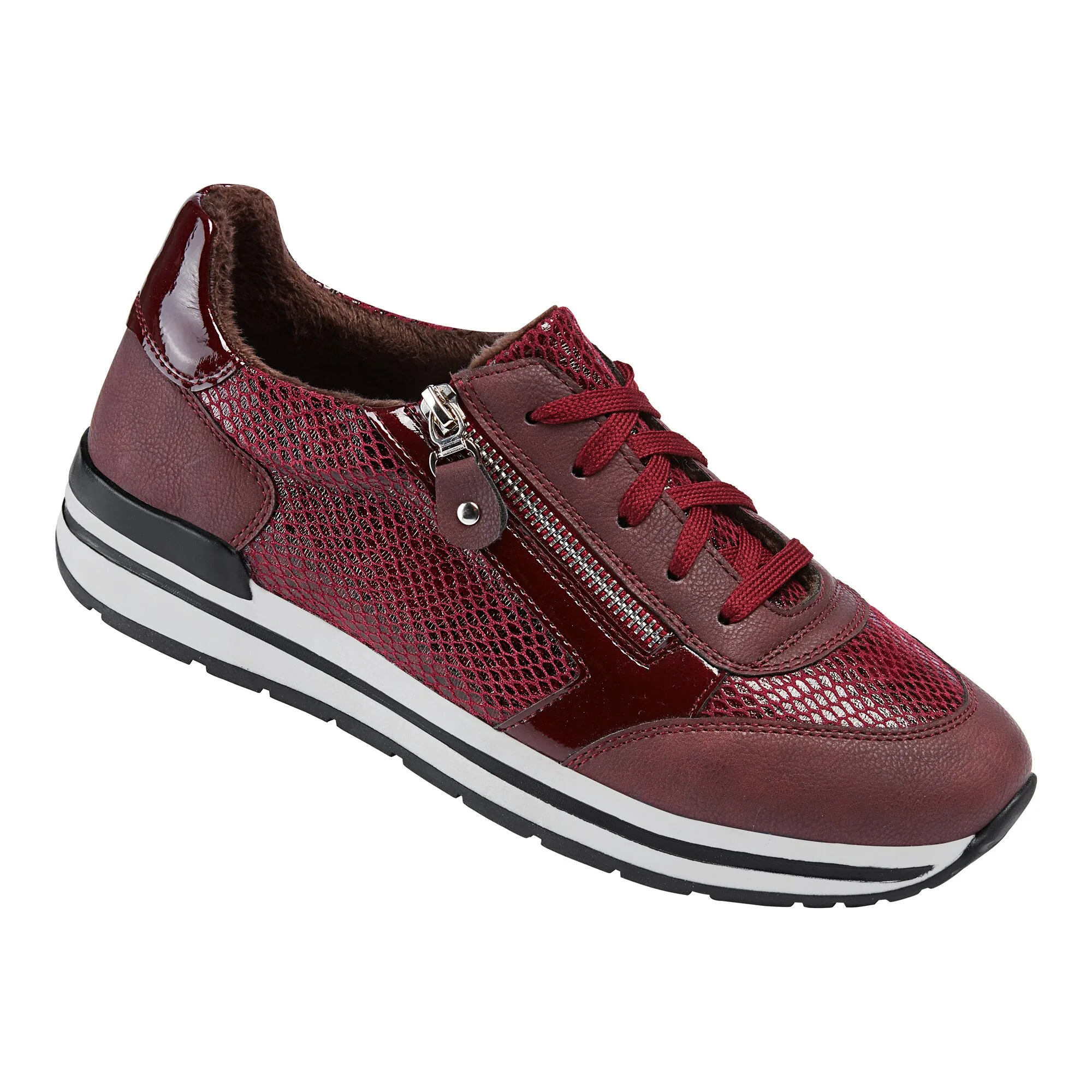 Komfort-Sneaker "Maren" 40 rot - wonderwalk - FashionsVida