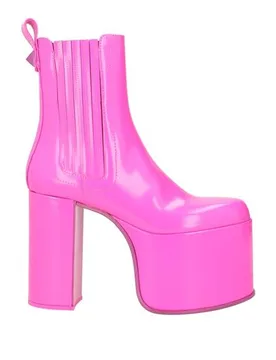 Stiefelette Damen Fuchsia 36,36.5,37,37.5,38,38.5,39,39.5,40,40.5 Damen - Valentino Garavani - FashionsVida