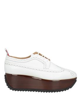 Zapatos de cordones Mujer Blanco 36,37.5 Mujer