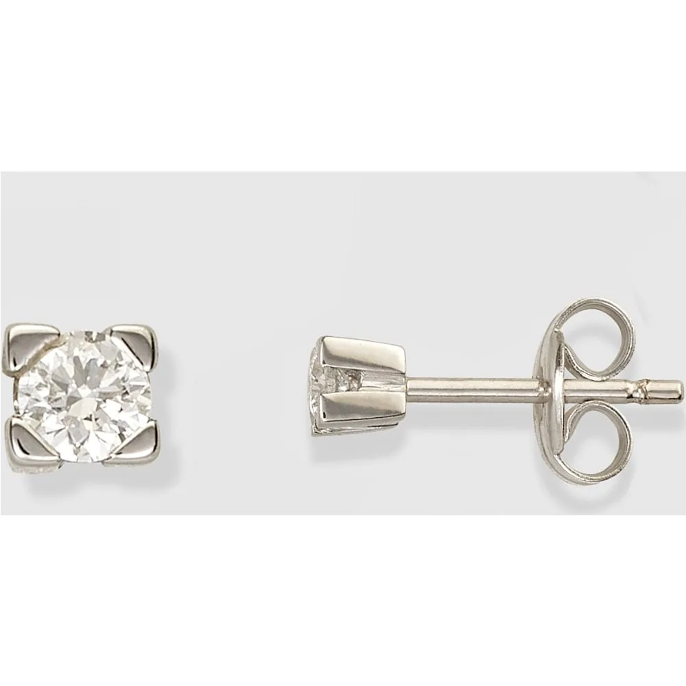 Pendientes Mio de oro y diamantes - El Corte Inglés - FashionsVida