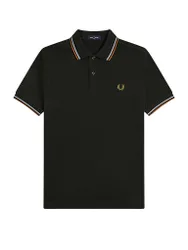 Fred Perry Polo verde scuro XL