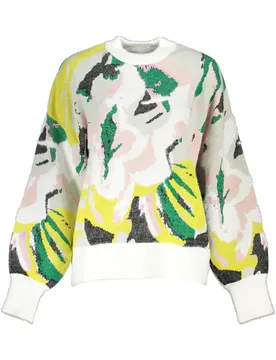 Damen PULLOVER Weiß 23WWJF42_BI9019