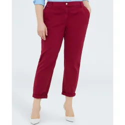 Pantalones de mujer chino de algodón