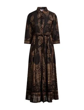 Vestido largo Mujer Negro L,S Mujer - Connor & Blake - FashionsVida