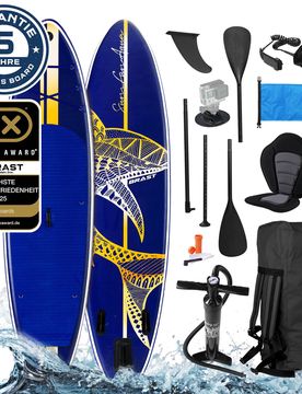 SUP Board aufblasbar mit Sitz SHARK 320 Deluxe