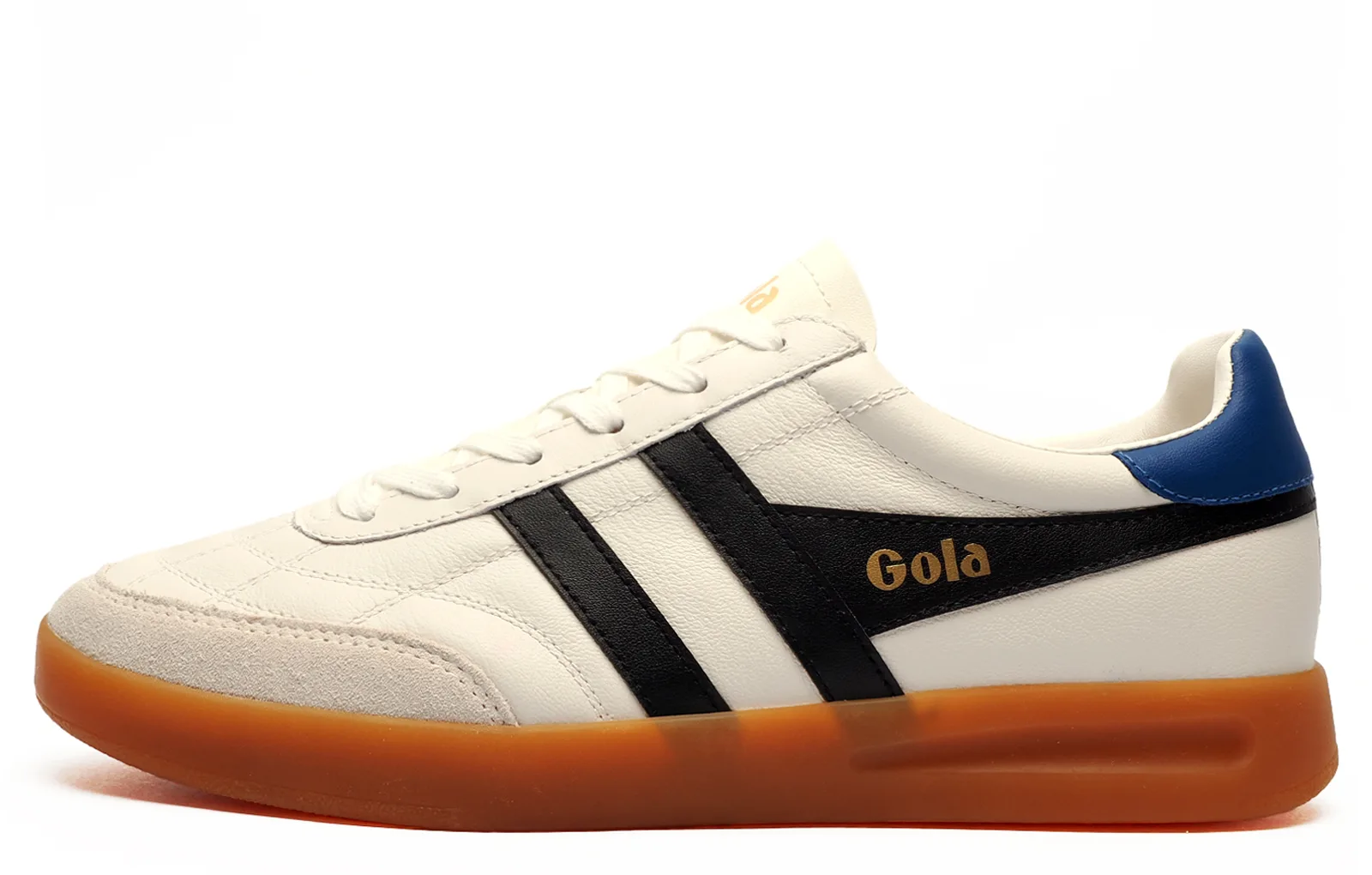 Classics Stadia Leather Mens Trainers - White - Size Uk 8 - Gola - FashionsVida