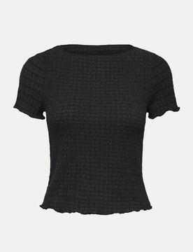 Only Crêpe Shirt ONLILSE Schwarz S