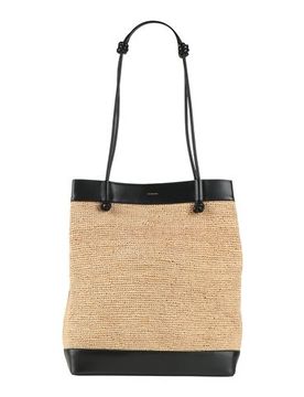 Bolso de asas largas Mujer Arena -- Mujer