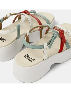 Sandalias de plataforma de mujer Tasha de piel - Camper - FashionsVida