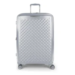 Valigia A Rotelle Queens Spinner Tsa Expandable 109.6/120.2l Silver One Size