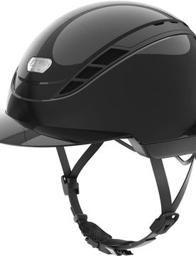 Pikeur Reithelm AirDuo, shiny black XS (48-52cm)