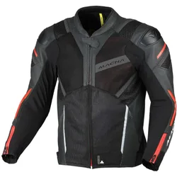 Giacca Moto Galvic Nero Rosso taglia 48