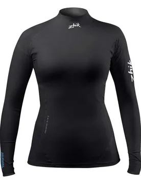 Eco Spandex Uv Long Sleeve T-shirt Black S Women - Zhik - FashionsVida
