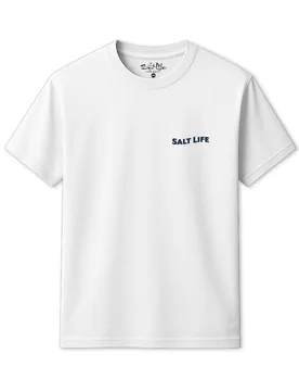 Salt Life Lure Badge Mens T-Shirt - Salt Life - FashionsVida