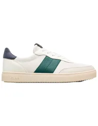 Baskets vegan - Davis White Cactus Navy Green en Coton - Taille 43 - Vert