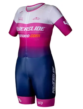 Costume à Manches Courtes Racing Junior Pink XS unisex - Powerslide - FashionsVida