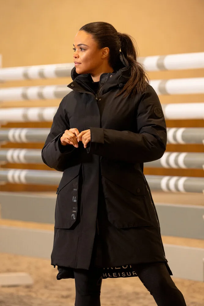 Damen Parka RAINCOAT #8021 Athleisure, black 36 - Pikeur - FashionsVida