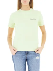 T-shirt girocollo GIALLO FLUO L