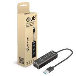 Adaptateur Usb 3.0 Vers Ethernet Csv-1430a Black One Size unisex