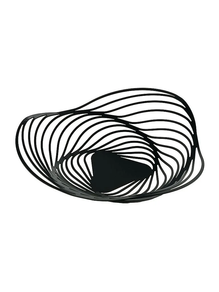 Obstschale Trinity 33cm schwarz baby - Alessi - FashionsVida
