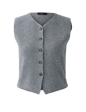 OUÍ Gilet grau 40 damen