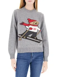 Maglione misto lana GRIGIO UNI