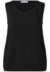 LTD QR jersey v-neck top female