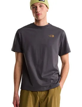 Snack relaxed camiseta montaña manga corta hombre Gris (M) - The North Face - FashionsVida